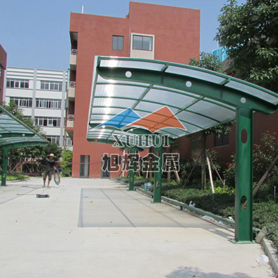 阳光板车棚