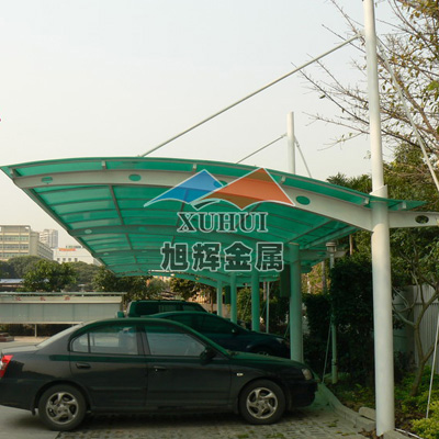 阳光板车棚