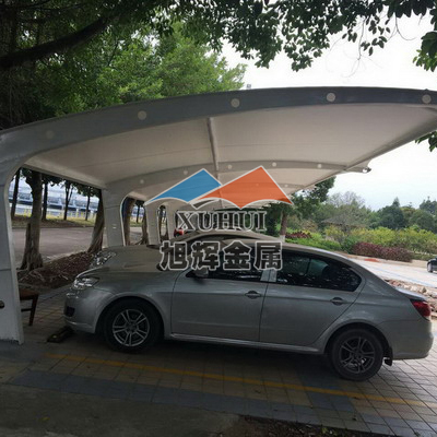 张拉膜车棚
