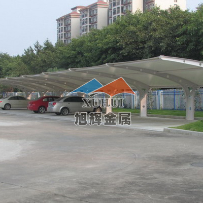 张拉膜车棚