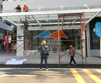 广州明珞汽车装备有限公司玻璃雨棚