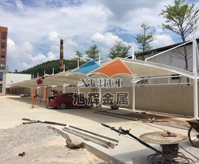 肇庆飞南金属有限公司膜结构车棚