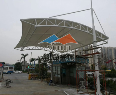 开平市义祠客运站膜结构雨棚 