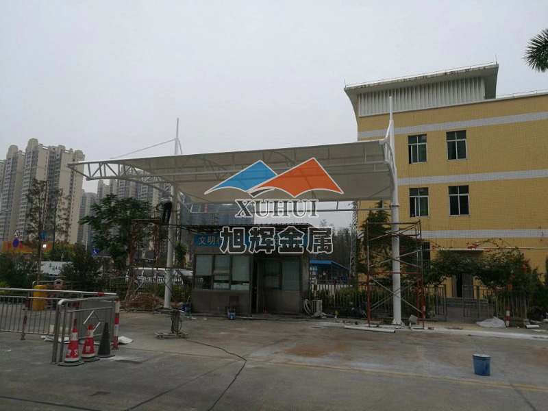 开平市义祠客运站膜结构雨棚 