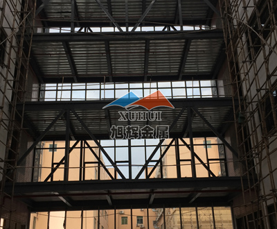 深圳福永信息港钢结构连廊工程