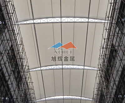 深圳福永信息港膜结构雨棚工程